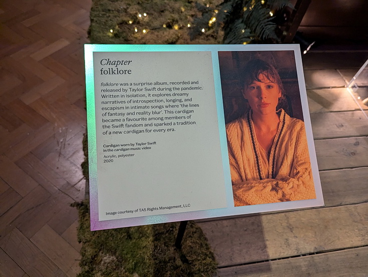In photos: Taylor Swift Trail at the V&A museum, London