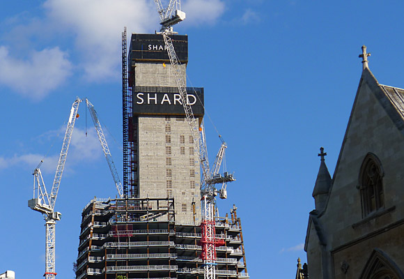 The Shard rises! Iconic London skyscraper underway