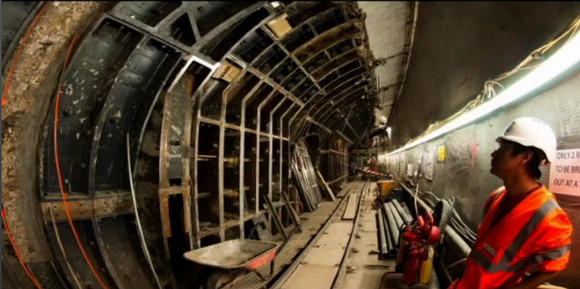 Tottenham Court Road tube upgrade - TfL release work in progress video