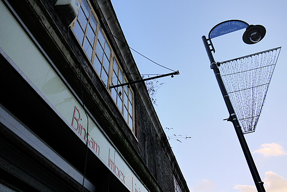 Derelict shops, Toynbee Street, Spitalfields, London E1