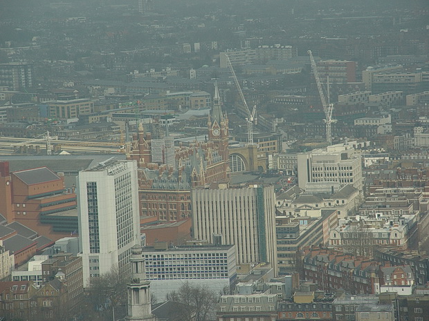 London history - a trip up the BT Tower 15 years ago, March 2004