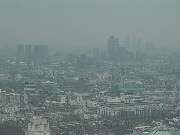 London history - a trip up the BT Tower 15 years ago, March 2004