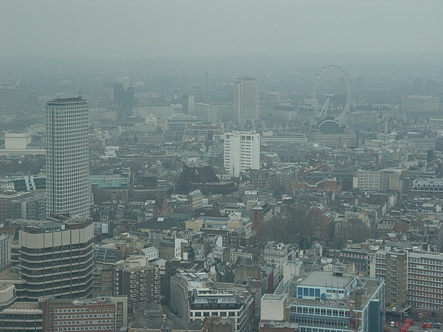 London history - a trip up the BT Tower 15 years ago, March 2004