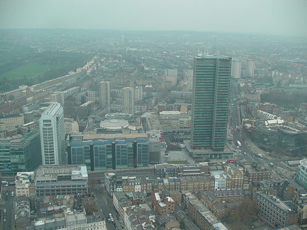 London history - a trip up the BT Tower 15 years ago, March 2004