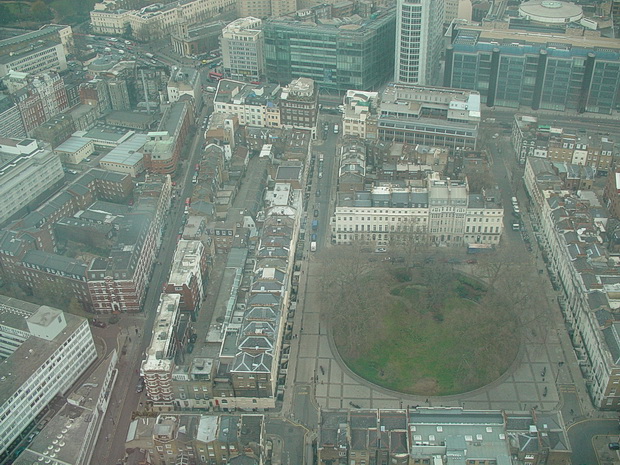 London history - a trip up the BT Tower 15 years ago, March 2004
