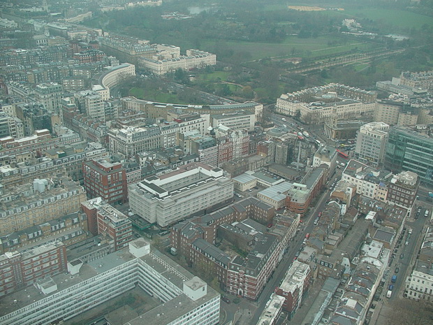 London history - a trip up the BT Tower 15 years ago, March 2004