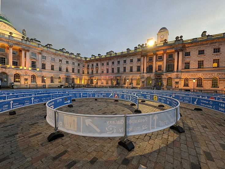 In photos: Whorled (Here After Here After Here), Somerset House, London