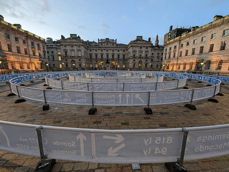 In photos: Whorled (Here After Here After Here), Somerset House, London