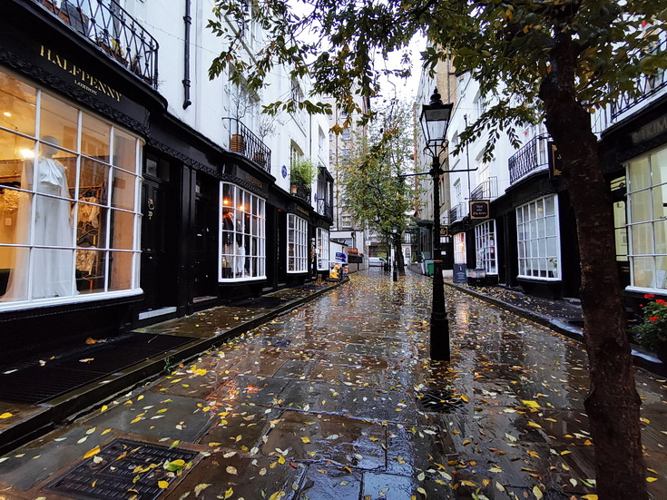 In photos: the Regency wonder of Woburn Walk in Bloomsbury, London