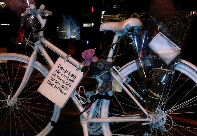 Ghosts bikes, Bikes Alive and the fight for the safety of cyclists in London
