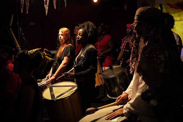 Fri 2nd March - samba drummers galore at the free BrixtonBuzz launch party!