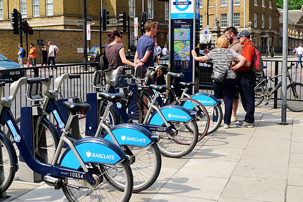 Barclays Boris Bikes go east and west, Brixton left out in the cold