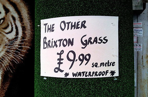 Buy grass from Brixton, Atlantic Road SW9