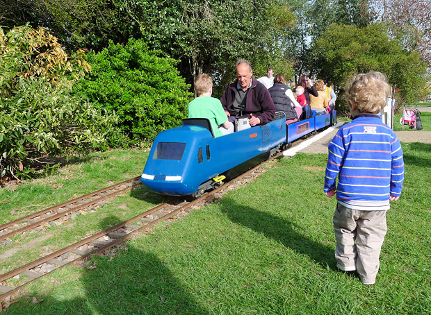 Brockwell Park Miniature Railway roars into action, south London