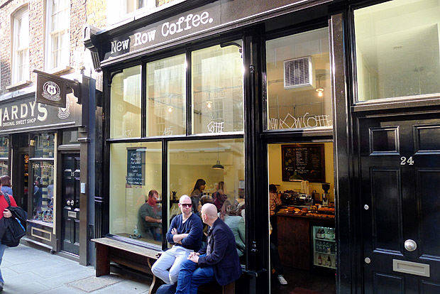 New Row Coffee - a small but satisfying coffee shop in Covent Garden, London