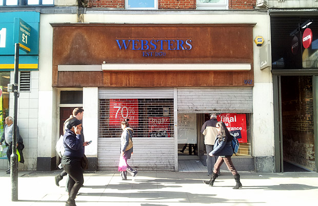 Websters shoe shop closes for after 140 years of service to Brixton