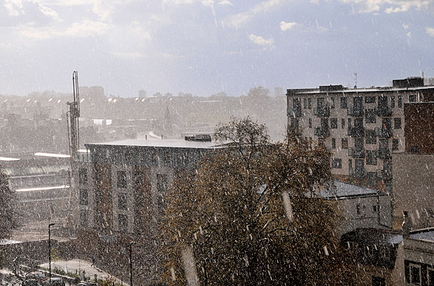 April showers, Brixton 2012