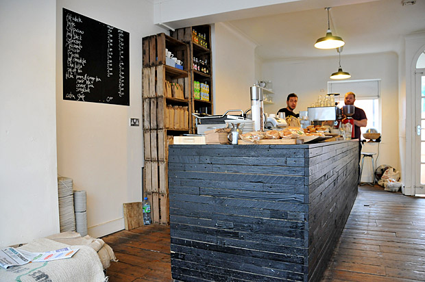 Coffee at 33, Trafalgar Street, Brighton - small cafe, great coffee 