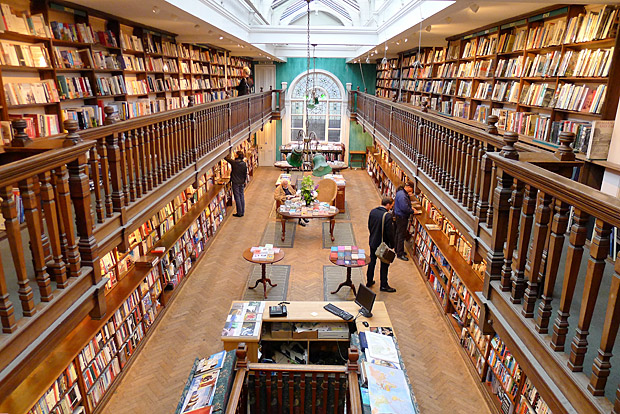 The Edwardian elegance of Daunt Books, Marylebone, London 