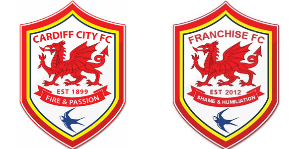 Cardiff City FC becomes Franchise FC as branding changes forced on fans
