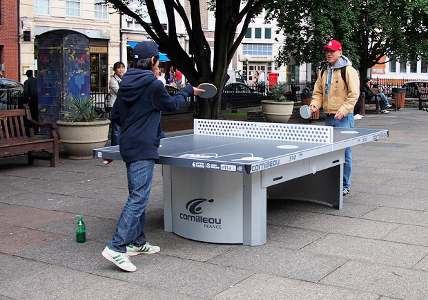 Free tennis tables appear in London public parks thanks to Ping!