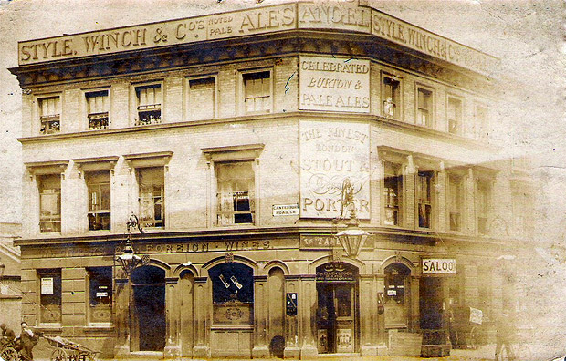 The Angel pub, Coldharbour Lane, Brixton and its Edwardian music hall connections