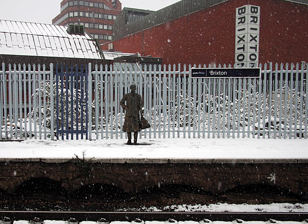 Brixton snow and snowmen, Windrush Square, Loughborough Park and Coldharbour Lane-14