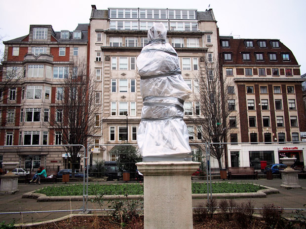 Trussed and bound: King George II at Golden Square, London