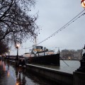 A damp and grey London walk along the Albert and Victoria Embankments