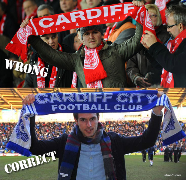 Cardiff City FC: a simple guide to scarf etiquette