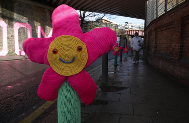 Toyota team up with Knit the City urban artists to 'whiten' Brixton's image
