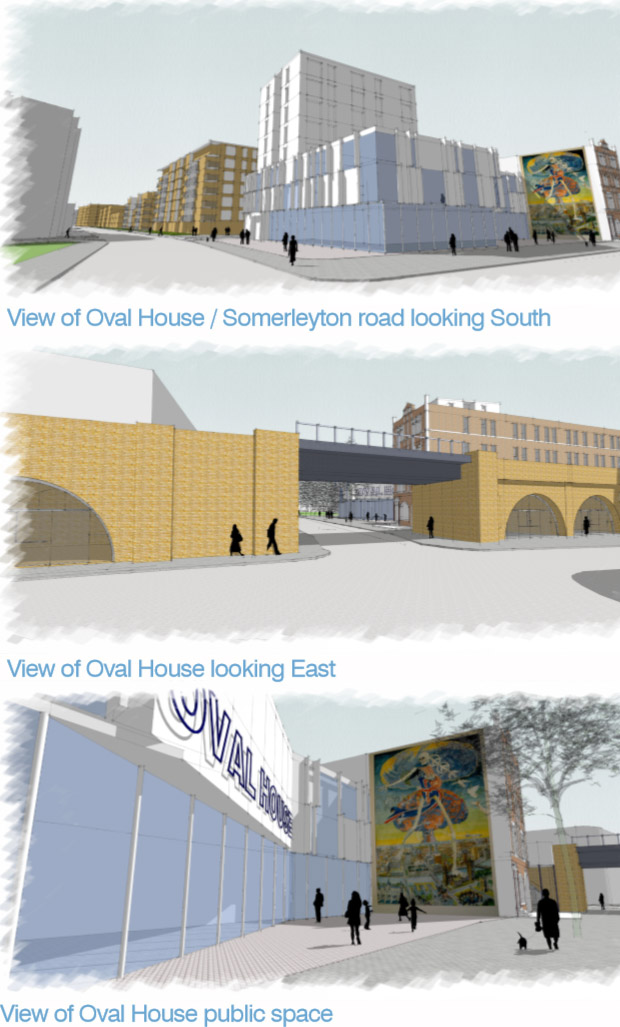 Somerleyton Road, Brixton redevelopment and Oval House theatre: provisional plans released