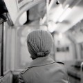 Pic of the day: old lady on the Essex to Ongar tube train, 1980