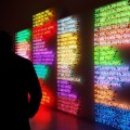 Neon and green fluorescent lights: Bruce Nauman exhibition at Hauser & Wirth, London