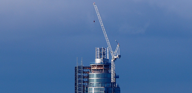 St George Wharf Tower - Vauxhall Tower - nears completion