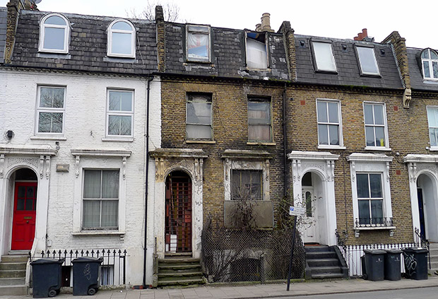 Is this Brixton's longest abandoned house?