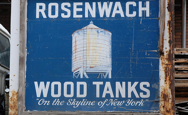 Rosenwach Wood Tanks - 'On the Skyline of New York'