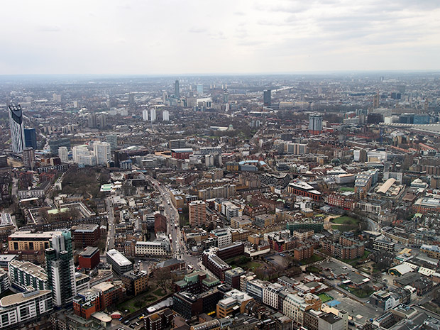View from The Shard - a trip to the top of the tallest building in Europe