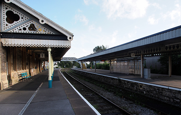 Tenby railway station retains its Victorian charm