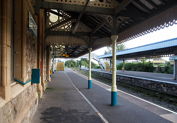 Tenby railway station retains its Victorian charm