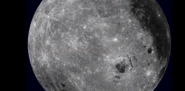 NASA releases stunning video footage of a rotating Moon