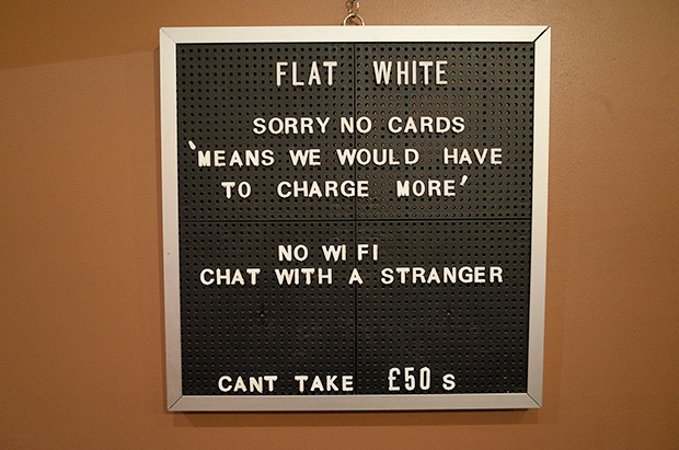 Flat White, Berwick Street, London - my new favourite Soho cafe