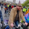 Critical Mass celebrates its 20th anniversary with a huge central London ride