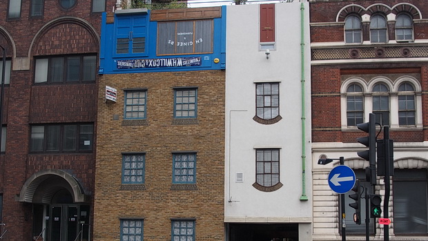 The amazing upside down house in Blackfriars Road, London