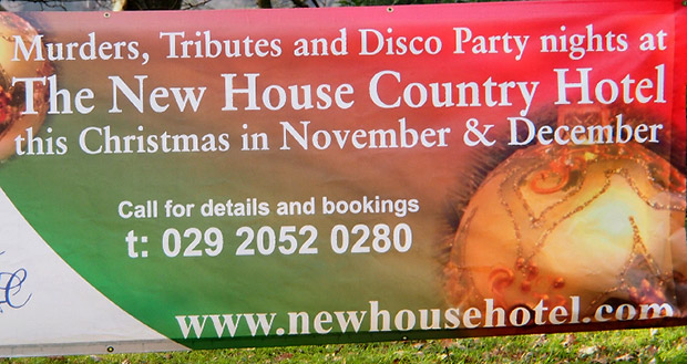 Come and get murdered at this Cardiff hotel - or how not to advertise your business