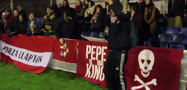 Clapton FC and their passionate Ultras feature in Away Days video