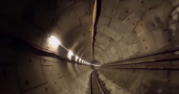 Explore the tunnels of London's Crossrail with this fantastic interactive video