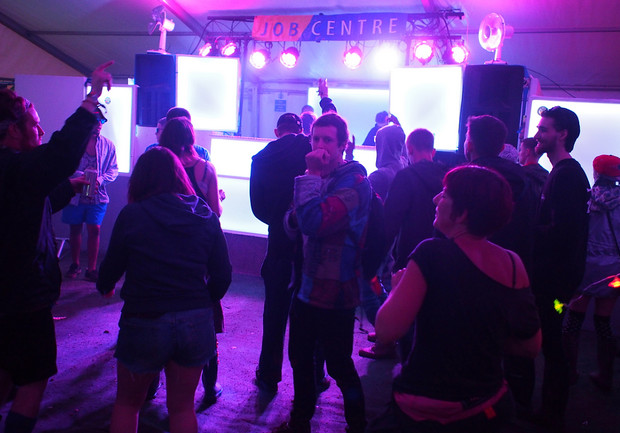 The madness of the Job Centre at Boomtown Fair 2015