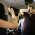 A night of drinking and dancing at the Andrew Buchan Bar, Albany Road, Cardiff
