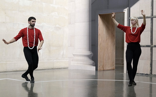 An afternoon of dance performance and art at the Tate Britain, London